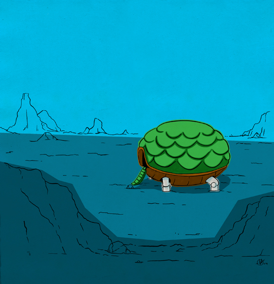 Manuelita: La tortuga Espacial