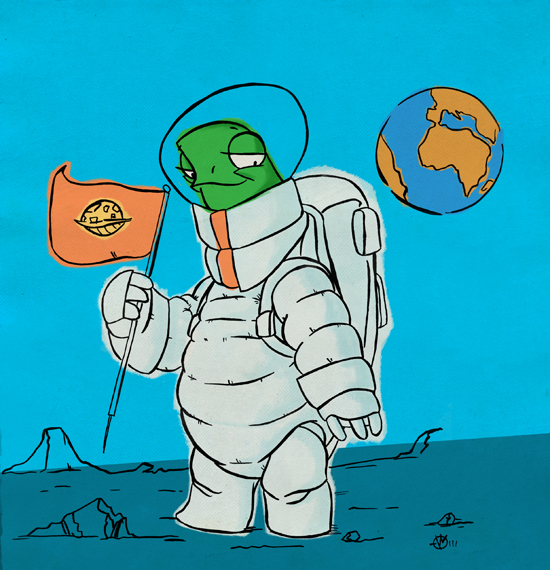 Manuelita: La tortuga Espacial